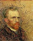 Vincent van Gogh Self Portrait painting